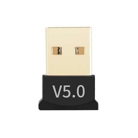 OEM vezeték nélküli adapter PC-hez/laptophoz, Bluetooth 5.0, 2,3x1,45x0,53 cm, fekete