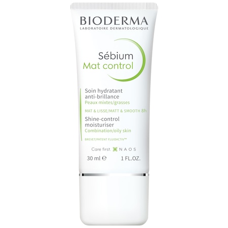 Bioderma Sebium Mat Control hidratáló krém a fénylő arcbőr és a kitágult pórusok ellen, 30ml