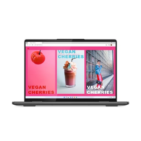 Lenovo 2 az 1-ben Yoga 7 14ARB7 laptop, 14" 2.8K 2880x1800 OLED Érintőkijelző 400nits, AMD Ryzen 7 6800U 8 magos, 32 GB DDR5, 1TB SSD m2 PCIe, AMD Radeon Graphics, Windows 11 Home, Alumínium tok, 1.42kg, Storm Grey