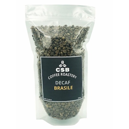Speciális zöld kávébab, CSB Coffee Roastery, Brazil koffeinmentes, 100% Arabica, 500 gr