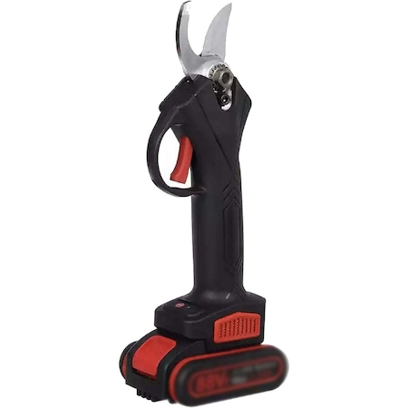 Elektromos metszőolló, Meterk, Akkus, 21V, 10 cm, Fekete