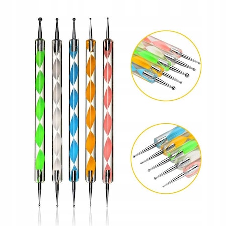 KÖRÖMDÍSZÍTÉS AKRIL MINTA SZETT 5 DB