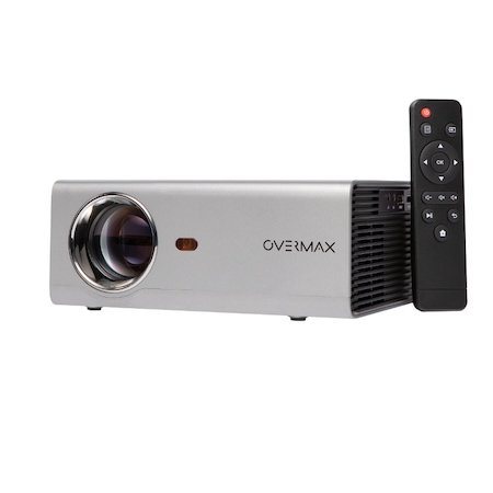 Overmax MultiPic 3.5 LED Projektor, 2200 lumen, Full HD felbontás, 5000:1 kontrasztarány HDMI (2x), USB, VIDEO, VGA