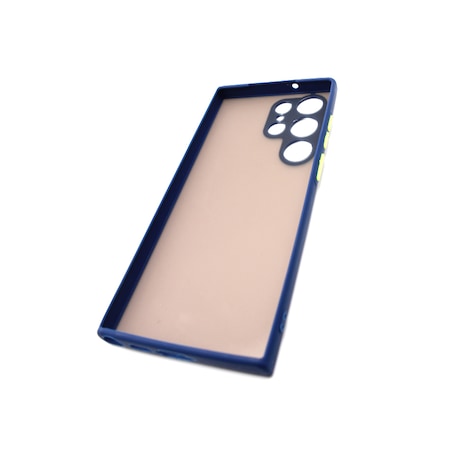 Szilikon tok Samsung Galaxy Ultra S23, Ultra Safe egyedi kamerához, Ultra Protect Tech, Ultra-Navy