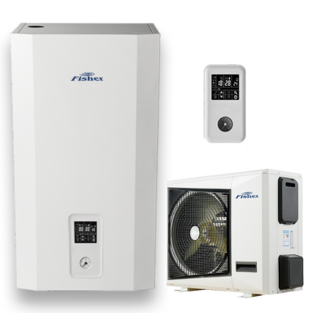 Osztott levegő-víz hőszivattyú, Fisher, FHF-WHS-121CE3, 12 kW -