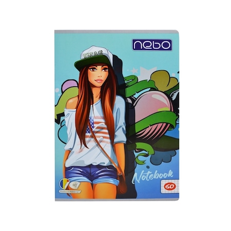 Jegyzetfüzet A4 60 oldalas iskolába, Jegyzetfüzet