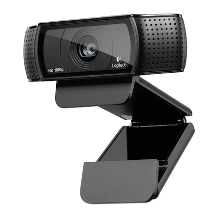 Logitech HD Pro C920 Refresh webkamera, Full HD, Fekete