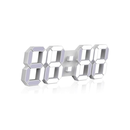 38 cm-es 3D LED digitális falióra távirányítóval, nagy időzítővel, állítható éjszakai lámpával irodába, otthonra, szállodába