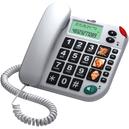 MaxCom KXT480 Vezetékes telefon, Fehér
