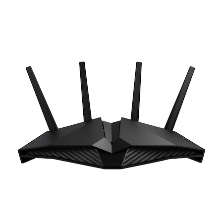 ASUS RT-AX82U, AX5400 Dual Band WiFi 6 vezeték nélküli router, 4 antenna, Wi-Fi, MU-MIMO, Fekete