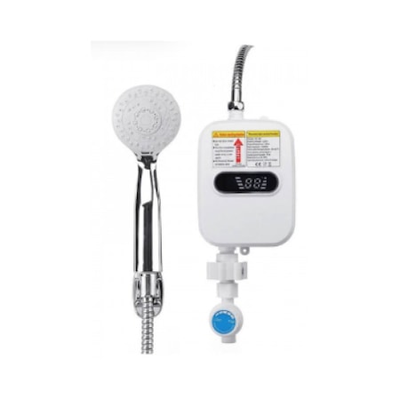 OEM Elektromos zuhany, RV RX-021, azonnali elektromos melegvíz bojler, digitális kijelzővel, 3500 W