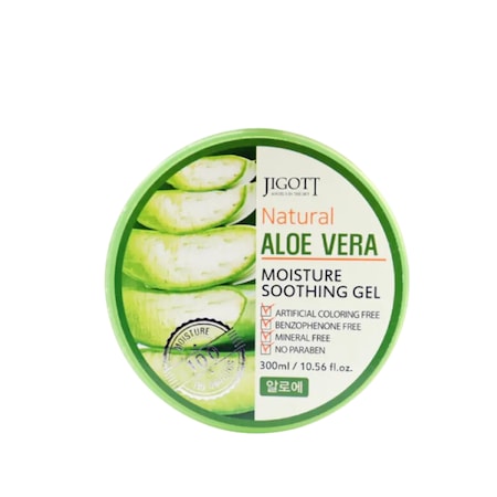 Nyugtató arczselé Aloe Verával, Jigott, Natural Aloe Vera Moisture Soothing Gel, 300 ml