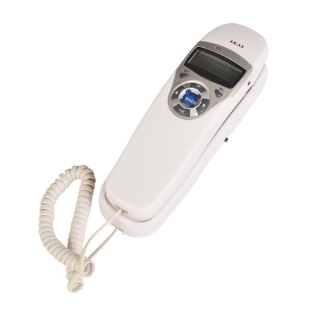 AKAI DT02 vezetékes telefon, fehér