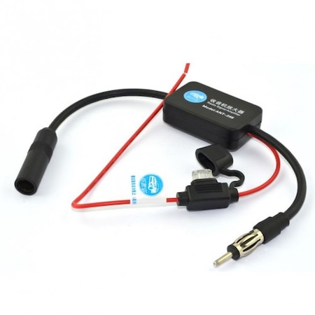 Leo jel erősítő, autórádióhoz, FM rádió antenna