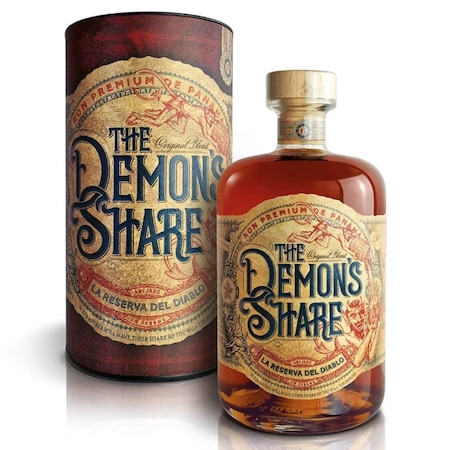 The Demons Share 6 éves rum díszdobozban 40%, 0.7l