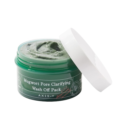 Axis Tisztító maszk kitágult pórusokra és irritált bőrre Mugwort Clarifying, 100 ml