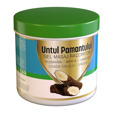 Praemium föld vajas hűtőzselé rozmaring, menta, kámfor, zsurló és csalán kivonattal, 275 ml