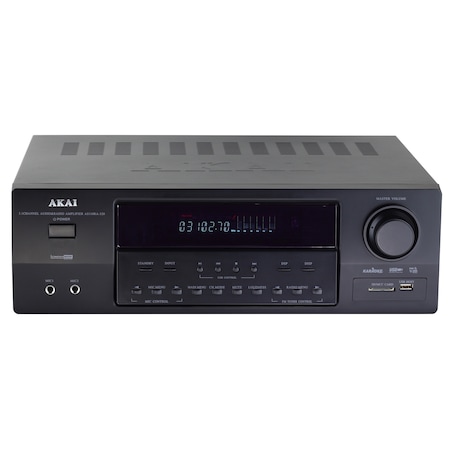 Akai AS110RA-320 erősítő, 5.1, 90W RMS, Fekete