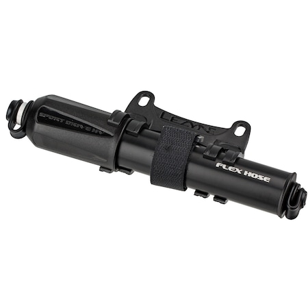 Professzionális bicikli pumpa LEZYNE SPORT DRIVE HV, 90psi, 6.2 bar, fekete