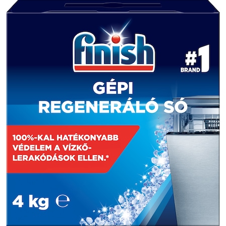 Finish vízlágyító só mosogatógéphez, 4 kg