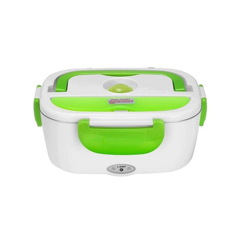 Elektromos termikus rakott LunchBox élelmiszerekhez, Űrtartalom 1L, 220V, Zöld