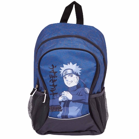 Difuzed gyermek iskolatáska Naruto Shippuden, 38 cm, általános osztályosoknak, többszínű