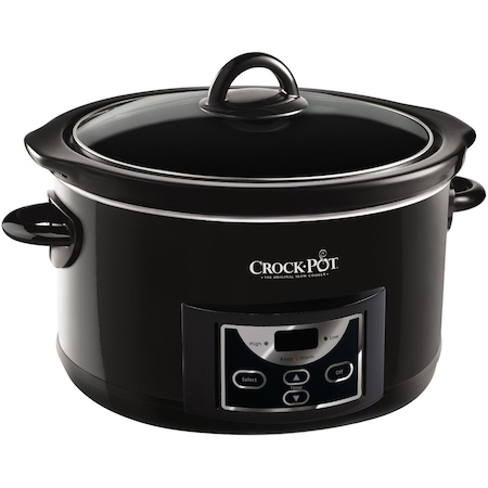 Crock-Pot SCCPRC507B-050 fĆzĆedĂ©ny, 4.7 l, 2 fĆzĂ©si fokozat, kĂŒlönvĂĄlaszthatĂł kerĂĄmia edĂ©ny, Fekete
