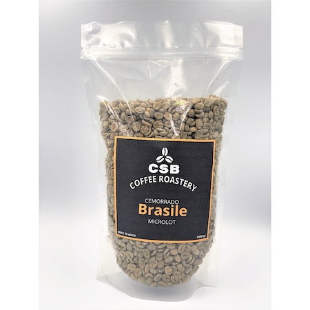 Speciális zöld kávébab, CSB Coffee Roastery, Brazília, 100% Arabica, 500 gr