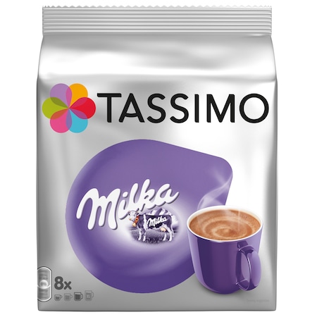 Jacobs Tassimo Milka kapszula, Forró csokoládé, 8 kapszula, 240 g