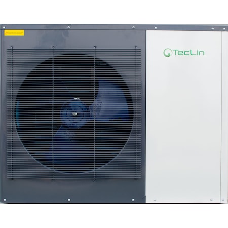 Teclin 9 - monoblokk levegő-víz hőszivattyú, 9 kW, LCD kijelzős