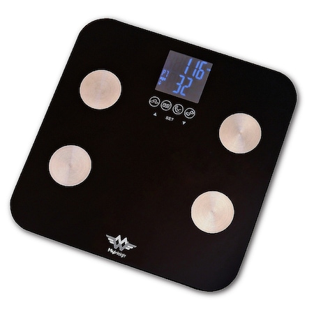 Intelligens testmérleg MyWeigh Galileo 2 üveglappal, prémium 150 x 0,1 kg, pontossági és kalibrációs tanúsítvány